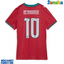 Portugal Bernardo Silva #10 Domaci Dres za Ženska SP 2026 Kratak Rukav